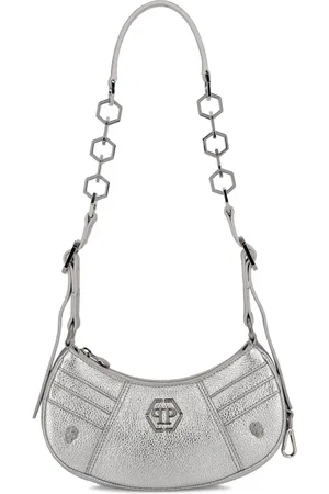 Philipp Plein Kleine leren schoudertas