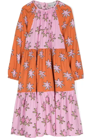 Stella McCartney Bright Stars gelaagde jurk