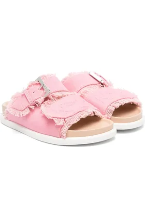 Nº21 Sandalen met geborduurd logo