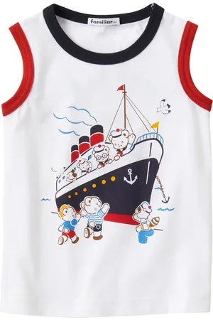 Familiar Bodywarmer met print
