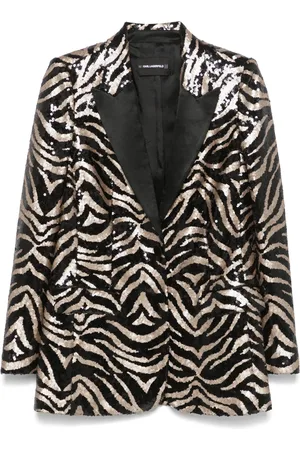 Karl Lagerfeld Karl Studio blazer met pailletten