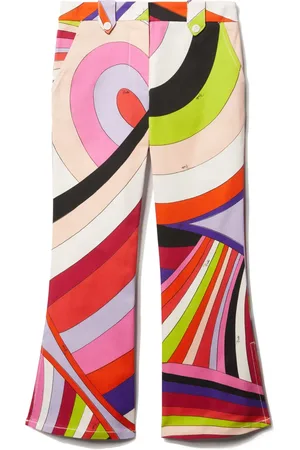 PUCCI Junior Broek met Iride print