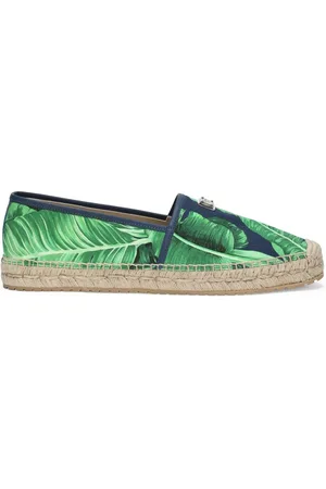 Dolce & Gabbana Canvas espadrilles met logoprint
