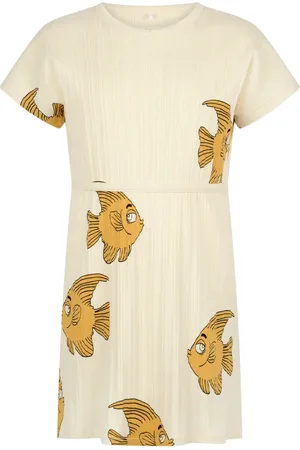 Mini Rodini Plissé jurk met print