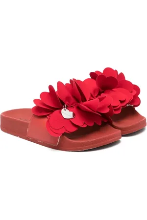 MONNALISA Teenslippers met bloemdetail