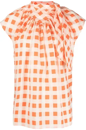 Victoria Beckham Blouse met geometrische print