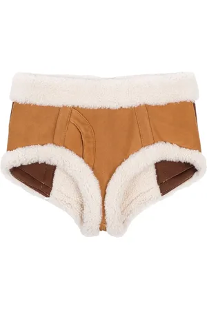 Natasha Zinko Lammy shorts met afwerking