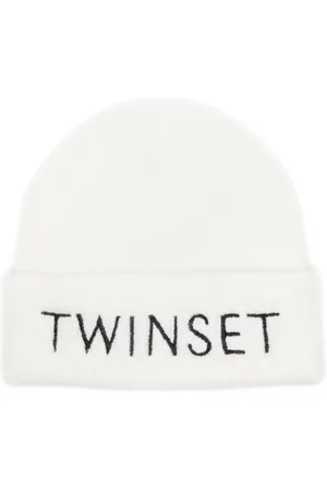 Twin-Set Muts met geborduurd logo