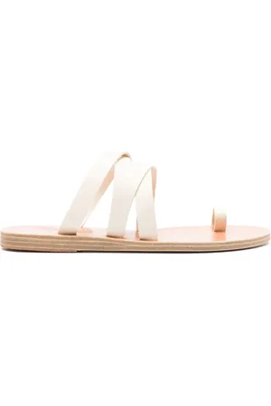Ancient Greek Sandals Gordia leren muiltjes