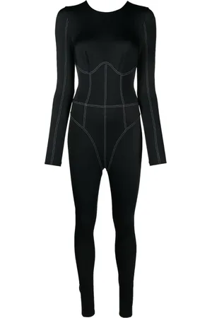 Noire Swimwear Badpak met contrasterend stiksel