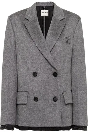 Miu Miu Colbert met dubbele rij knopen