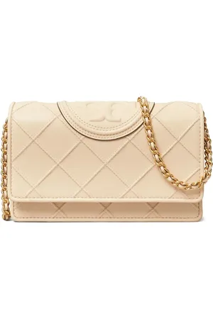 Tory Burch Fleming Soft portemonnee met kettinghengsel