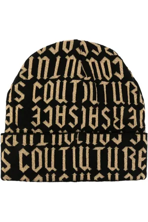 VERSACE Muts met logo jacquard