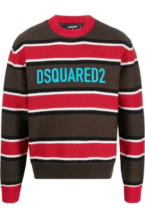 Dsquared2 Trui met jacquard logo