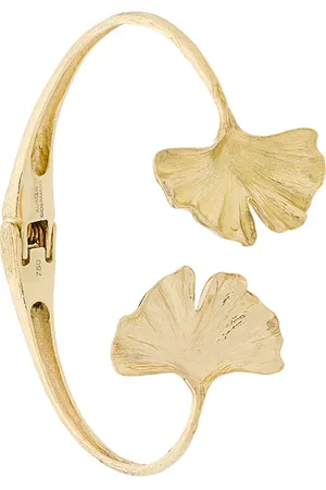 Aurélie Bidermann 18kt geelgouden Gingko manchetten