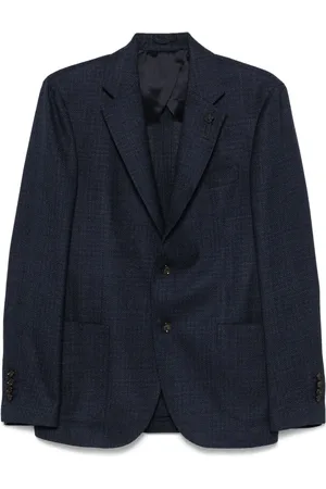 LARDINI Blazer met enkele rij knopen
