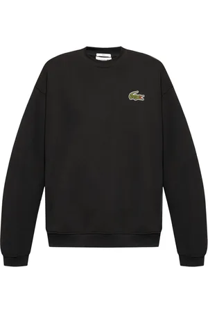 Lacoste Fleece sweater met badge