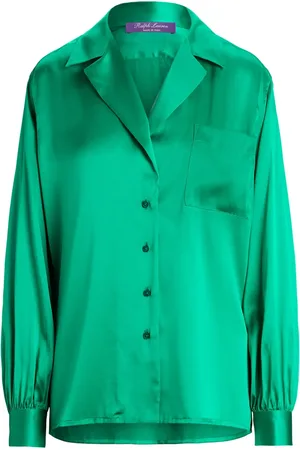 Ralph Lauren Zijden blouse met stretch