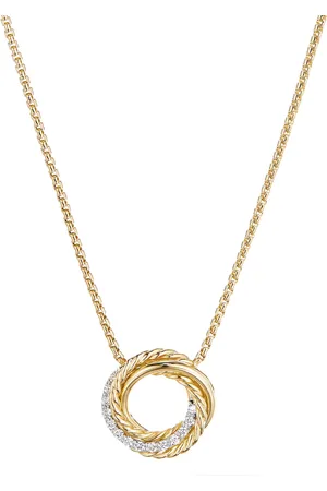 David Yurman 18kt geelgouden halsketting