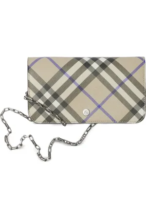Burberry Nova geruite portemonnee