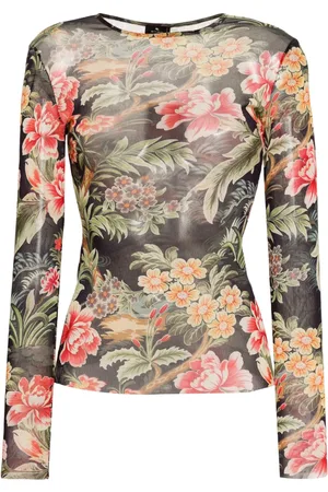 Etro Top met bloemenprint