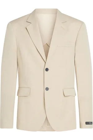 Karl Lagerfeld Blazer met gekerfde revers
