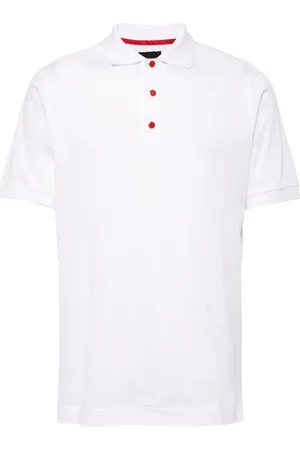 Kiton Fijngebreid poloshirt