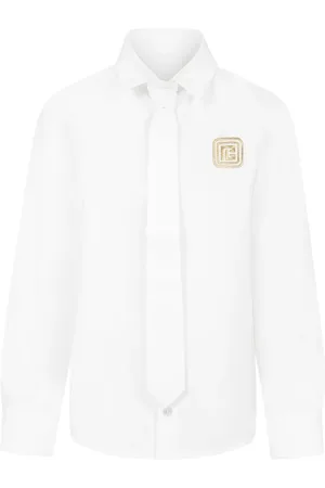 Balmain Shirt met geborduurd logo