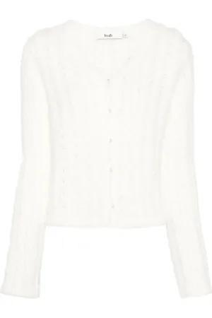 B+AB Contrasterend gebreid vest