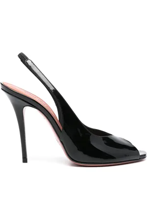Amina Muaddi 105 mm Kristina slingback pumps
