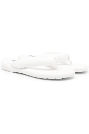 Maison Margiela Teenslippers met logoprint