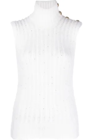 Balmain Top verfraaid met pailletten