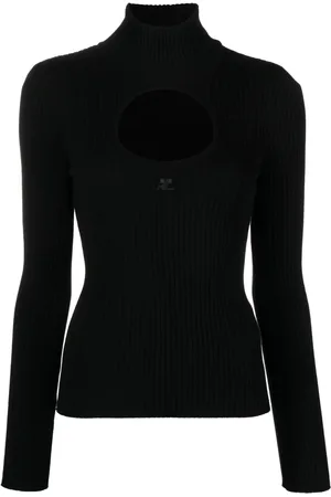 Courrèges Trui met geborduurd logo