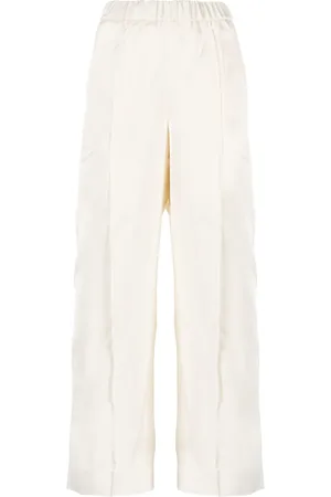 Jil Sander Broek met elastische taille