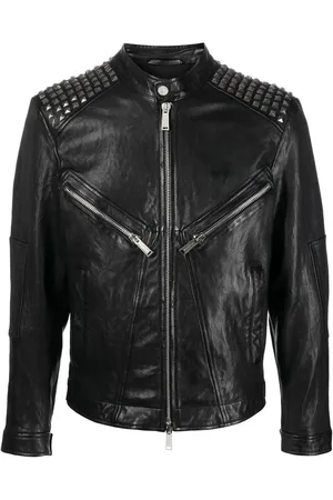 Dsquared2 Bikerjack met studs