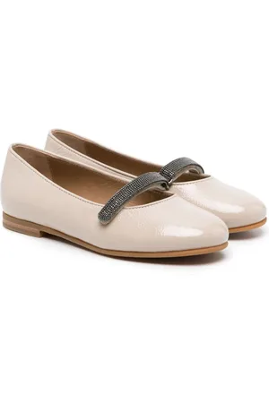 Brunello Cucinelli Leren ballerina