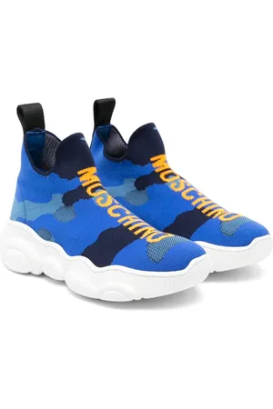 Moschino Sneakers met logo jacquard