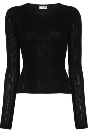 Lanvin Ribgebreide trui