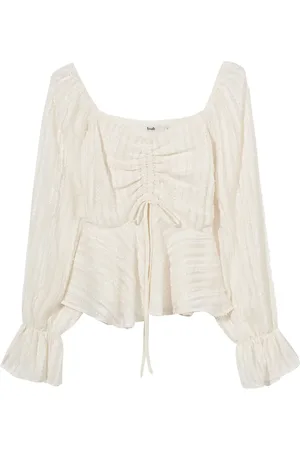B+AB Blouse met ruches