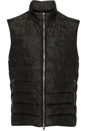 Etro Gewatteerde gilet met paisley