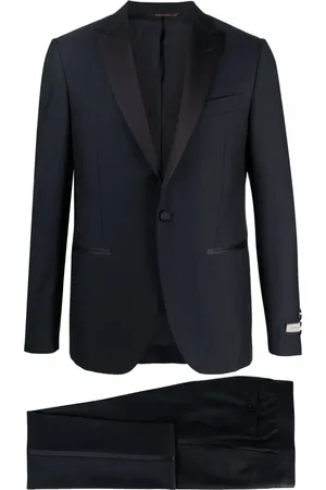 CANALI Pak met enkele rij knopen