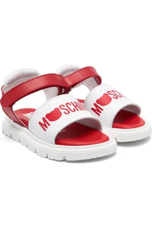 Moschino Sandalen met logoprint