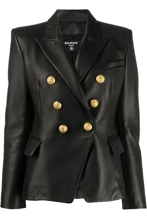 Balmain Leren jack