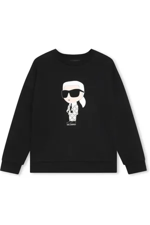 Karl Lagerfeld Ikon sweater met ronde hals