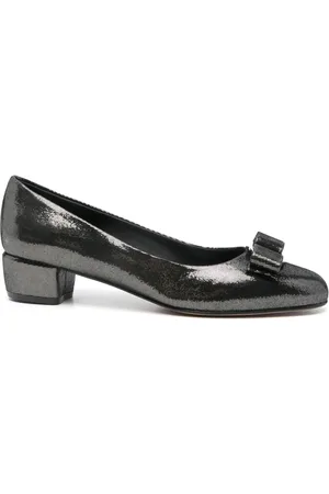 Salvatore Ferragamo 35 mm Viva Bow pumps