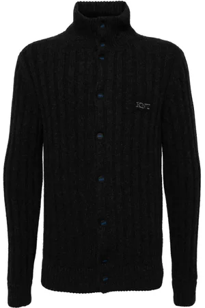 Kiton Vest met geborduurd logo
