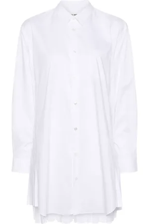 JUNYA WATANABE Plissé popeline blouse