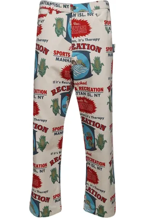 BODE Broek met grafische print