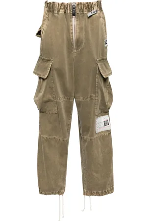 Maison Mihara Yasuhiro Cargo broek met logopatch