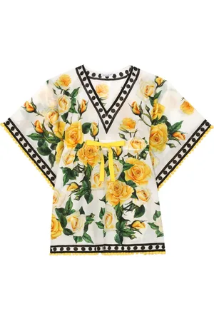 Dolce & Gabbana Blousejurk met roosprint